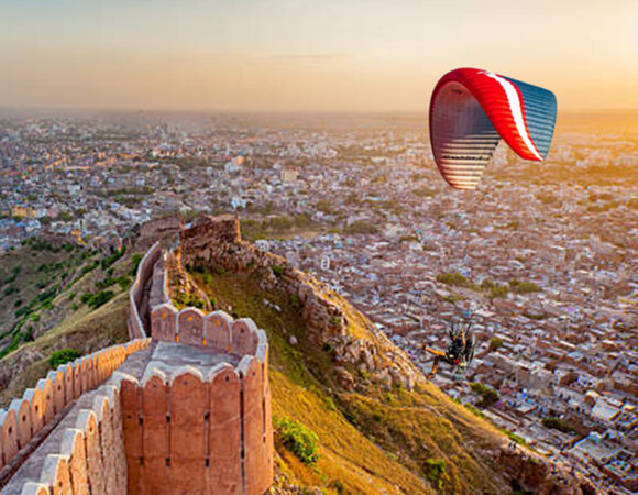 Exploring the Skies: Paramotoring in Jaipur